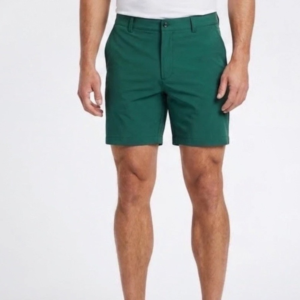 Walter Hagen Clubhouse Chino Shorts Mens 42 Dark Green 8in Inseam MGA14213 NEW